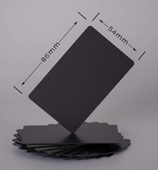 Anodized Aluminum Business Cards