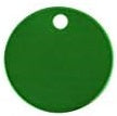 Round Anodized Aluminum Tags