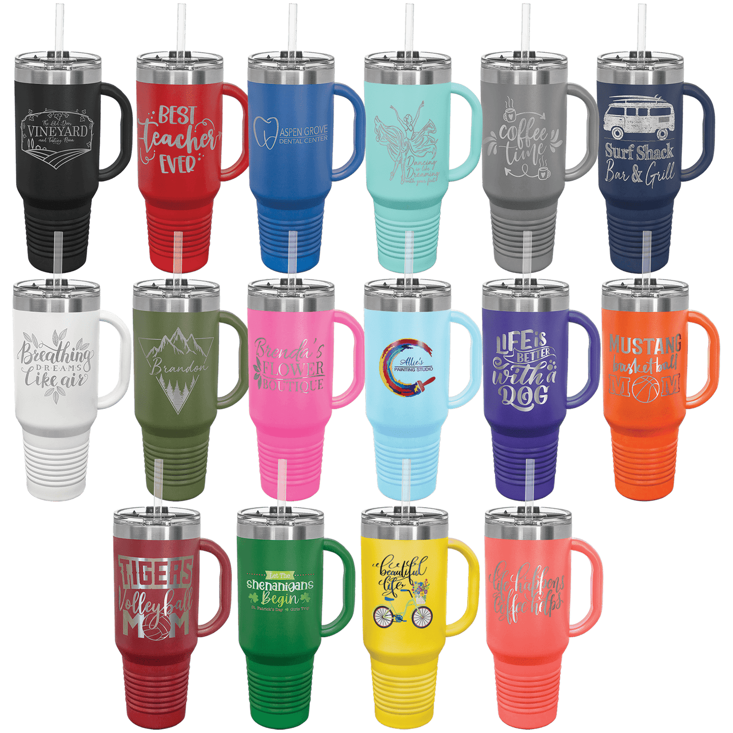 BULK - 40 oz. Polar Camel Travel Mug