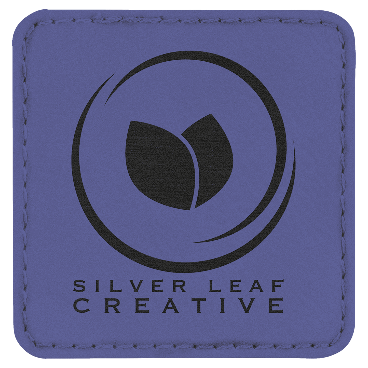 2" Leatherette Square Adhesive Patches