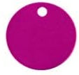 Round Anodized Aluminum Tags