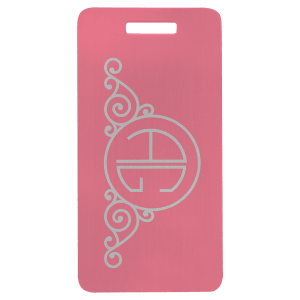 Aluminum Luggage Tag - 3-7/8" x 2"